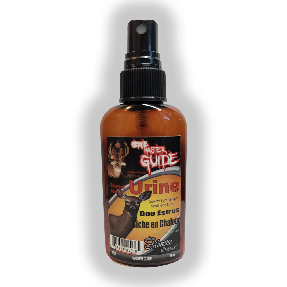 Chevreuil 4038 Odeur synthétique de femelle chevreuil avec hormones 60 ml chez outdoor go