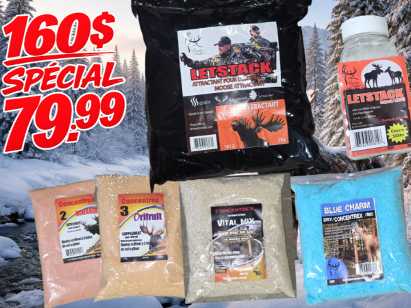 kit parfait Letstack pour orignal