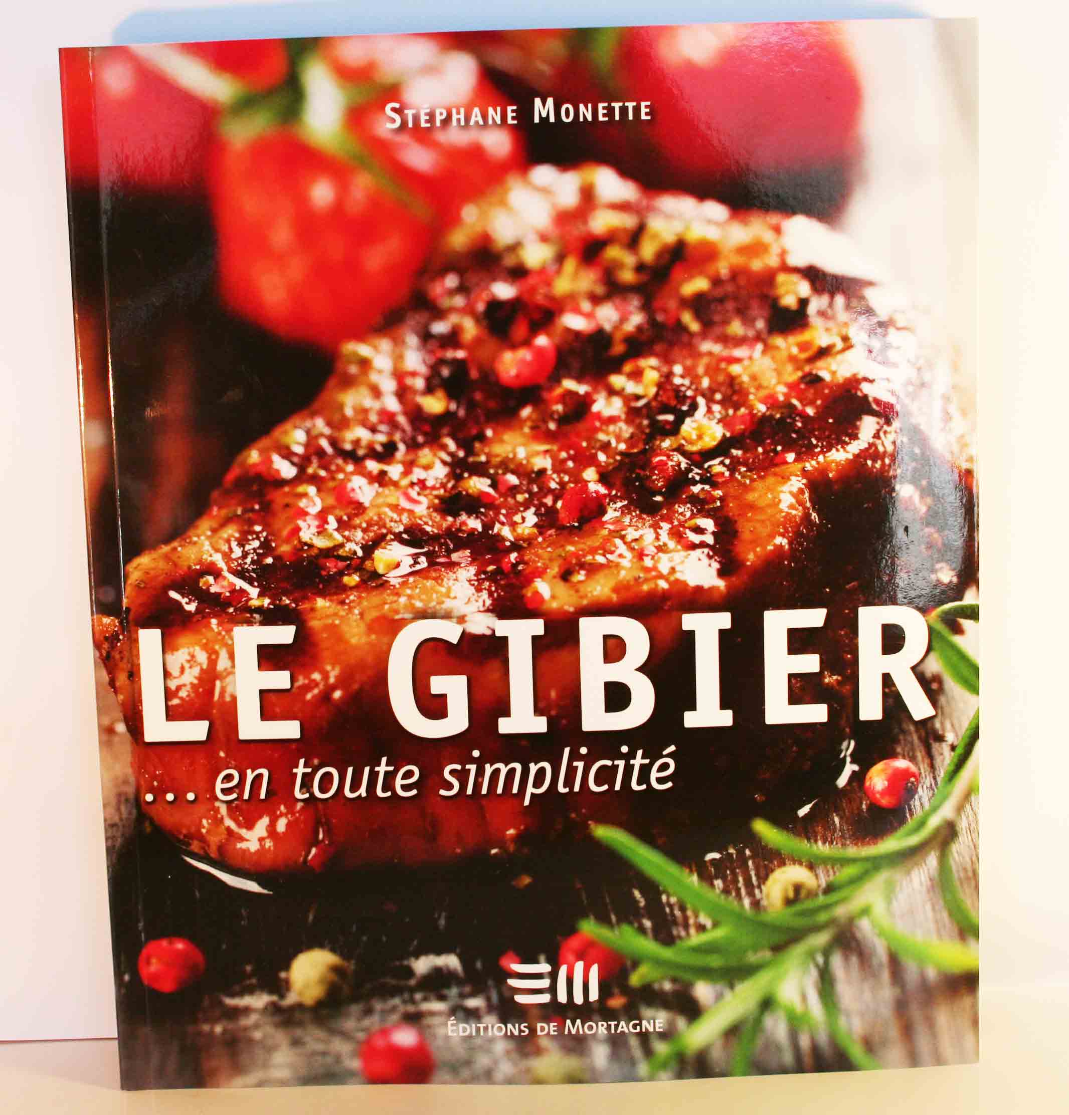recepies book LE GIBIER EN TOUTE SIMPLICITE