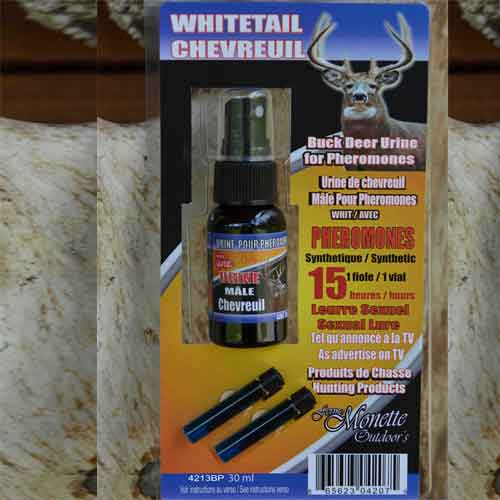 Monette’s Exclusive: Pheromone kit: WHITETAIL urine – Male