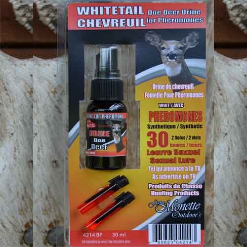 Monette’s Exclusive! Pheromone kit: WHITETAIL urine – female
