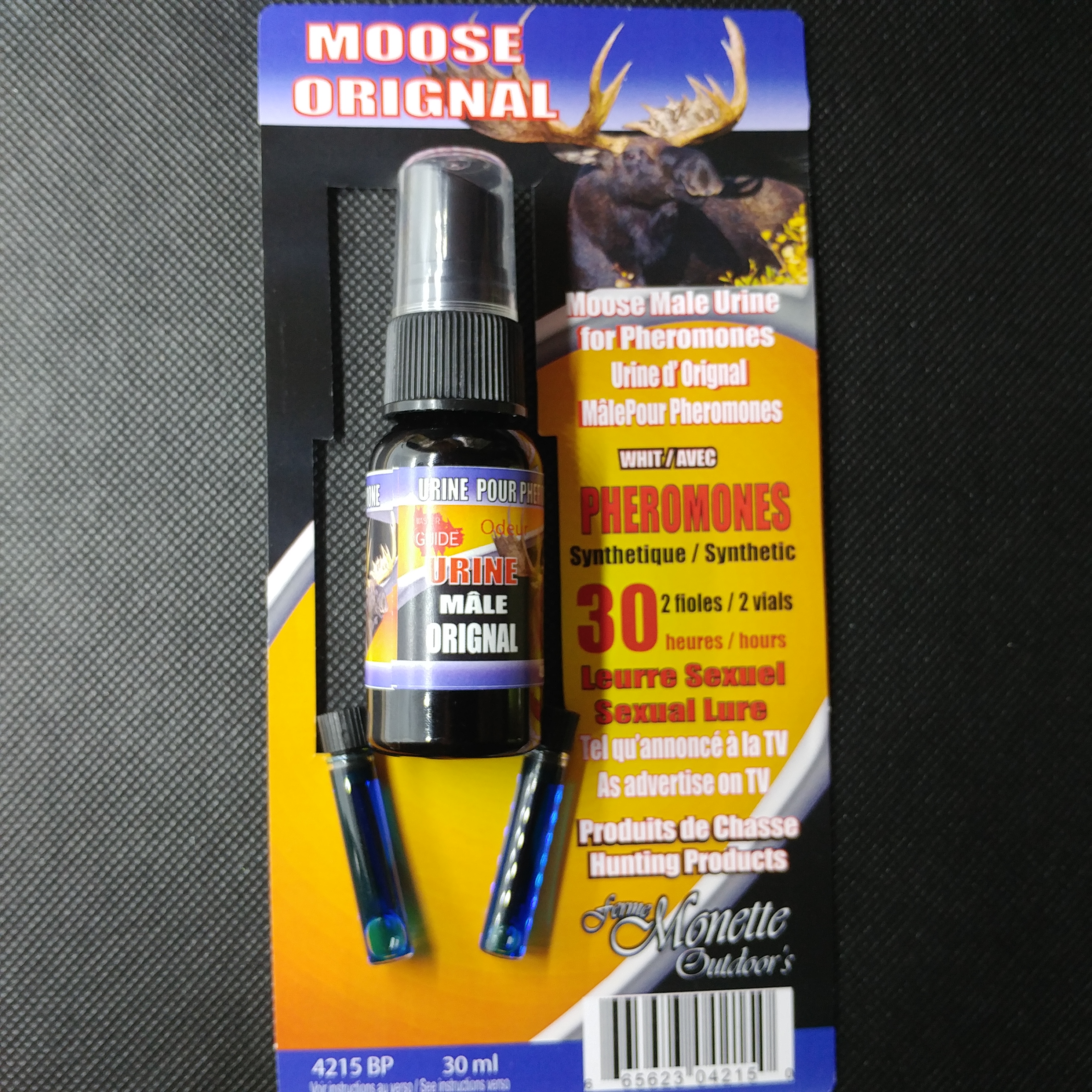 moose  4215 set 2 pheromone vial,30 ml male urine synth