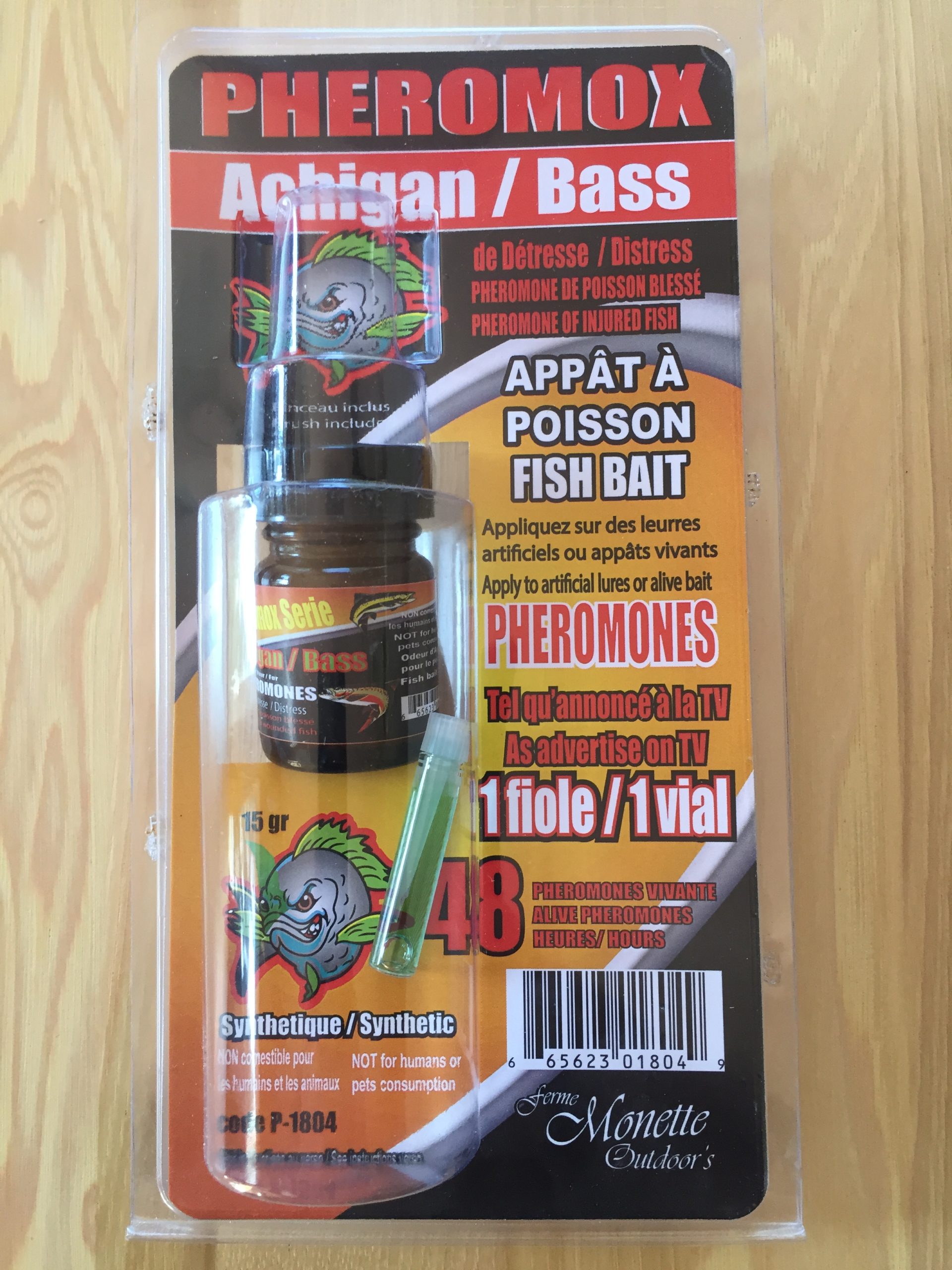 FISHING,Kit Gel Bass + 1Pheromone 15gr